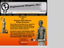 Website Snapshot of ENGINEERED SHAPES, INC.
